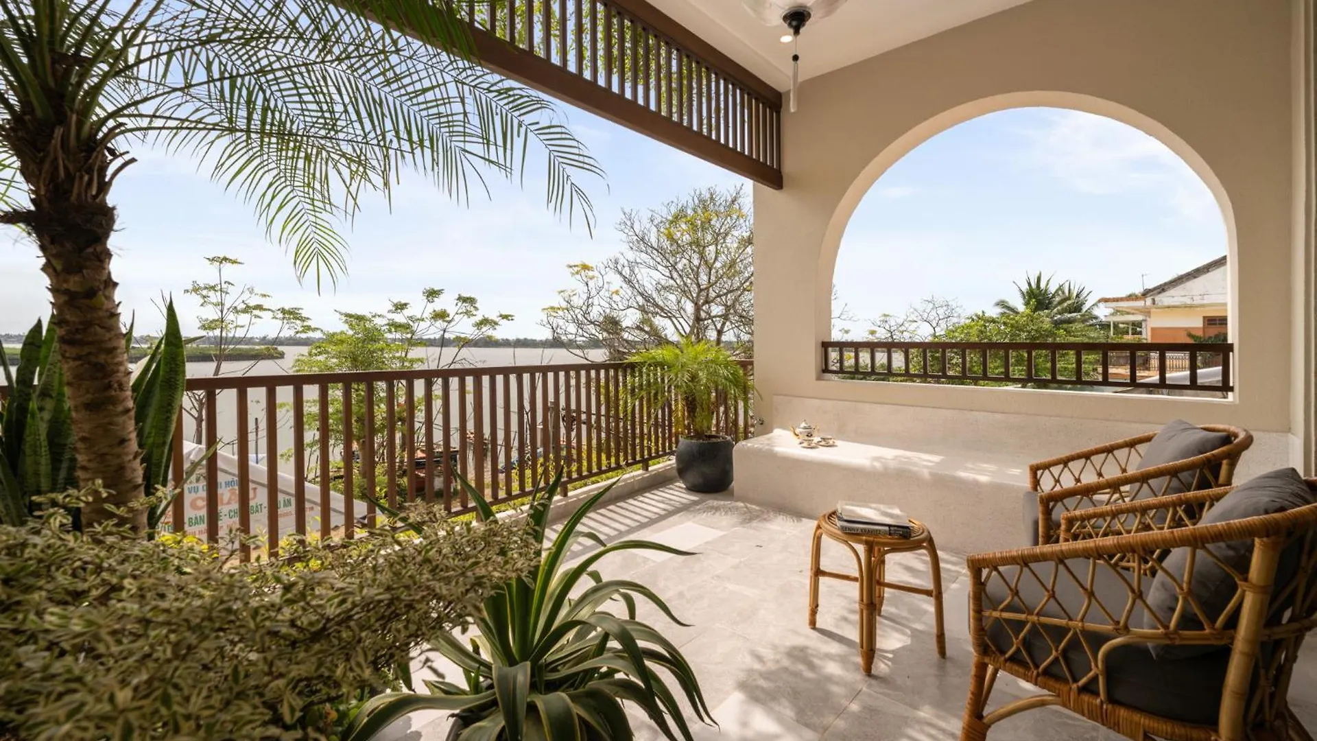 Mangala Riverfront Hoi An location